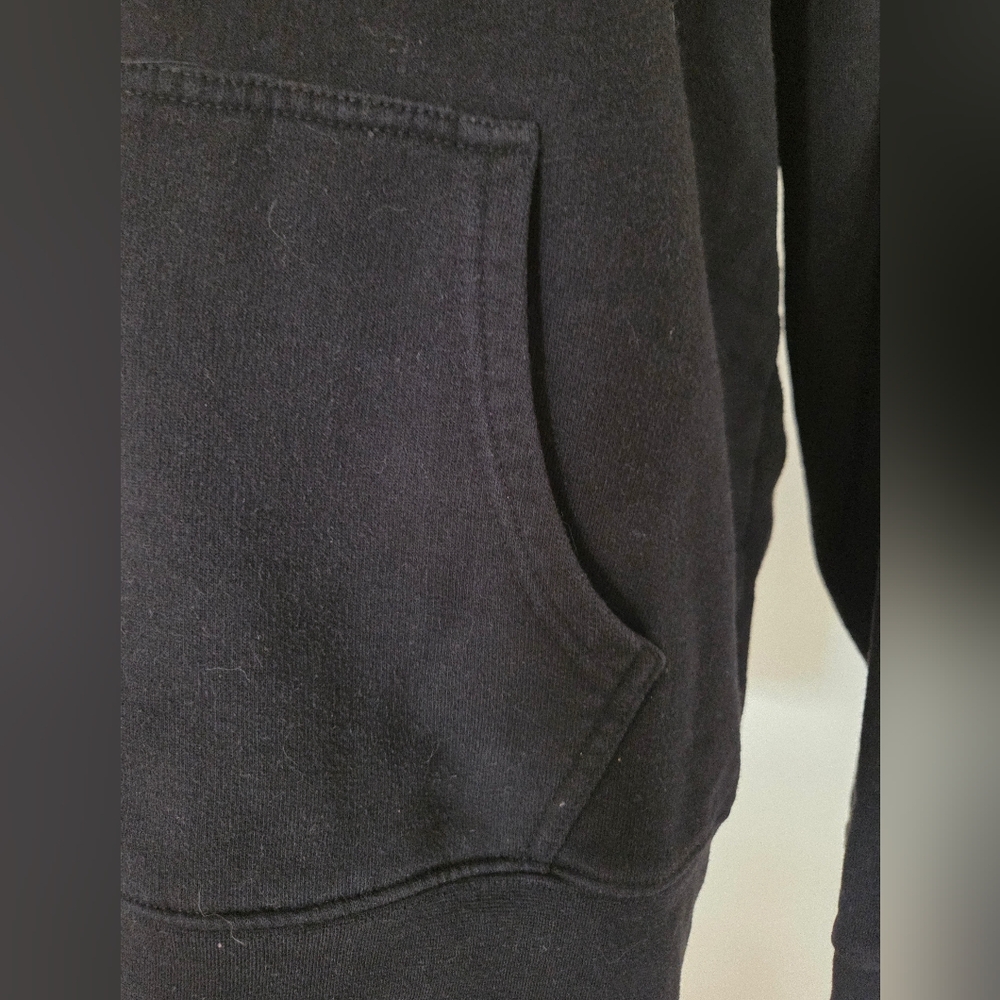 BRUNETTE The Label Black Graphic Hoodie Size S/M - Picture 4 of 8